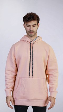 Hoodie Oversize Rubi salmon