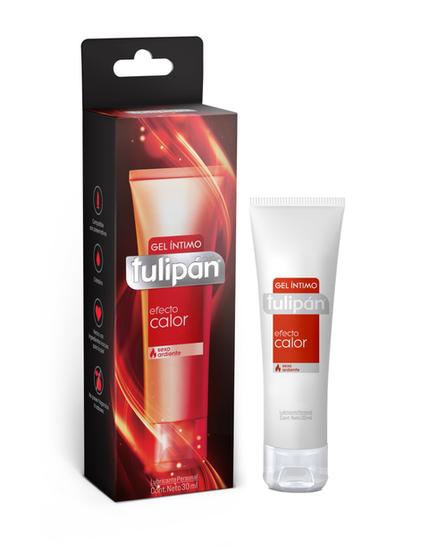 Gel íntimo Tulipán Calor x 30ml