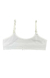 Top camiseta con bretel regulable color blanco