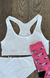 Culotte de nena confeccionado en algodon y lycra color blanco