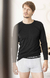 Camiseta manga larga de hombre color negro en internet