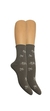 Soquete de mujer estampado ¨Bouquet¨ color vison - comprar online