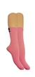 Soquete de mujer estampado ¨Moño 3D¨ color rosa - comprar online