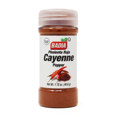 PIMIENTA CAYENA 49,6g.