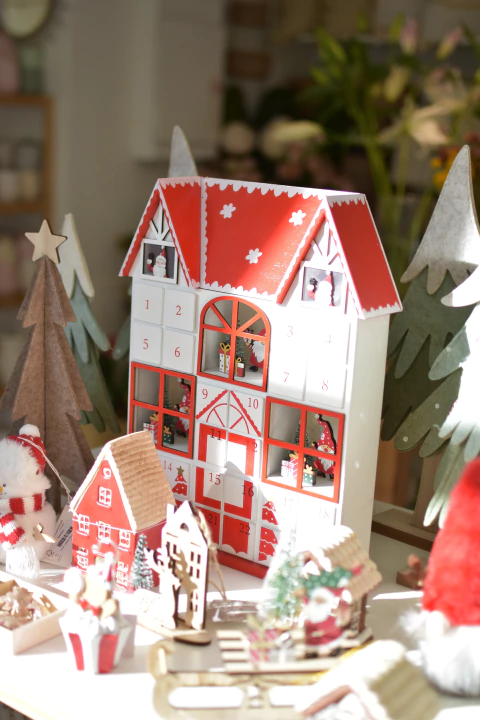 CALENDARIO CON LUCES LED