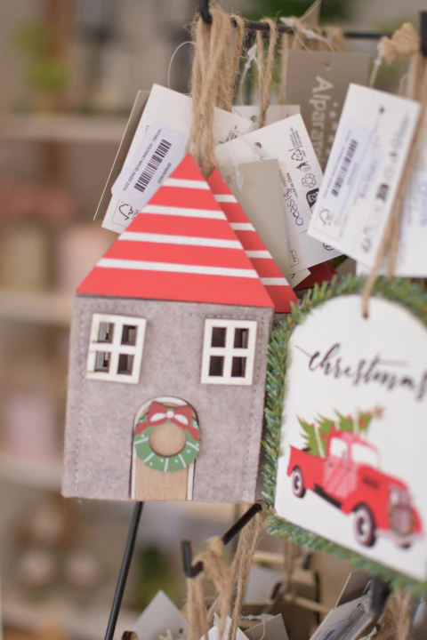 ADORNO CASITA DE NAVIDAD