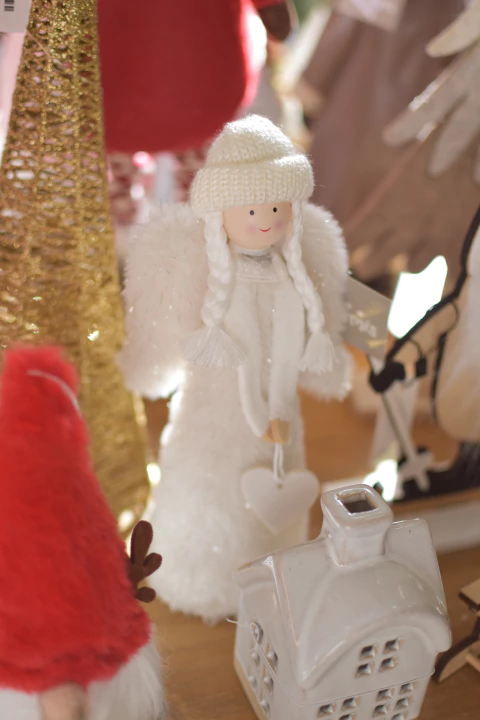 ANGEL BLANCO CON BRILLO - comprar online