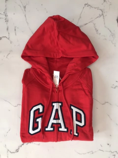 Campera gap roja