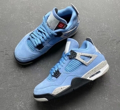 zapatillas nike jordan retro 4 university blue - comprar online