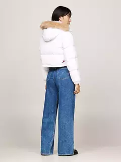 Campera Puffer Tommy Hilfiger White - comprar online