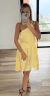 Vestido ITALIA AMARILLO - tienda online