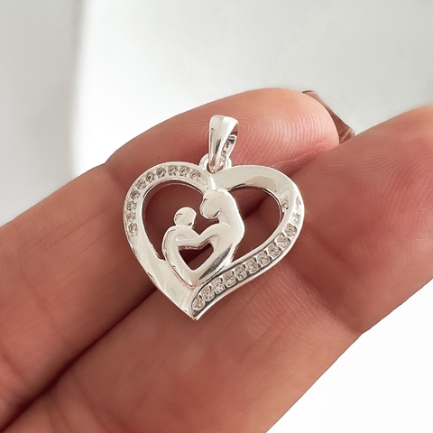 Dije Corazon Mamá Hijo