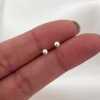 Aros Bolita 4mm AB