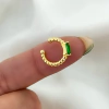 Ear Cuff Green Dore