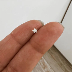 Piercing Nostril Estrellita Plata
