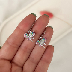 Aros Mariposa Color AQ
