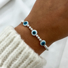 Pulsera Moly Ojitos Nácar