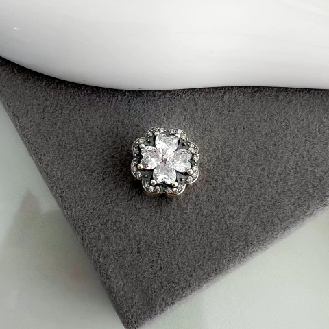 Charm Trébol Plata 925