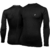 Remera Térmica Camiseta Negra Primera Piel Adventure