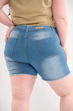 SHORTS DE JEAN STONE CON ROTURA en internet