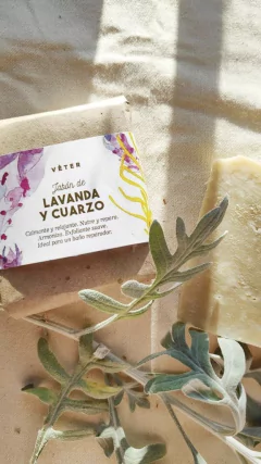 Jabón de Lavanda y Cuarzo VETER