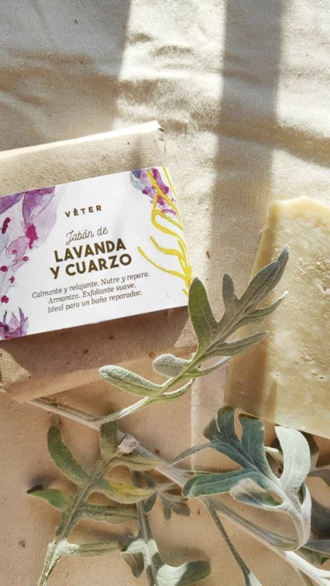 Jabón de Lavanda y Cuarzo VETER