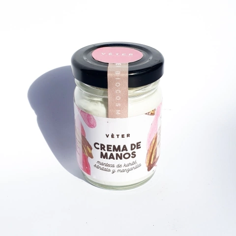 Crema para Manos con Manteca de Karité, Manzanilla y Palo Santo VETER