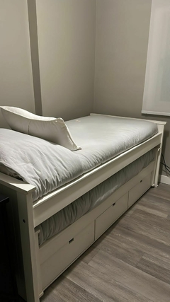 Acolchado para cama de 1 plaza Tussor + 2 almohadones - TRULALADECO