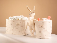 Combo Cambiador Antivuelco TUSOR Estampado + Neceser rectangular + cilíndrico Estampado o liso - comprar online