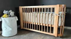 Chichoneras Tussor doble relleno para cuna - TRULALADECO