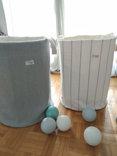 Bolsón porta juguetes GRANDE estampado con Manijas - comprar online