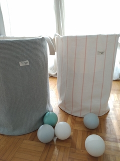 Bolsón porta juguetes GRANDE estampado con Manijas en internet