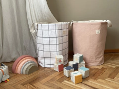 Bolsón porta juguetes GRANDE estampado con Manijas - comprar online