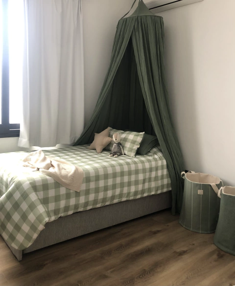 Acolchado para cama de 1 plaza Tussor Estampado cuadros - comprar online