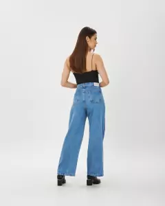 Jean WIDE LEG Bio azul en internet