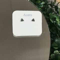 AROS ACERO MINI TRIANGULITOS AC3058