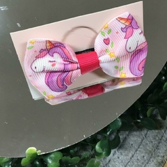 COLITA MOÑO ESTAMPADO UNICORNIO COL6098 - comprar online