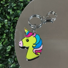 LLAVERO UNICORNIO AMARILLO CHICO (5,5CM) LLAV269 - comprar online