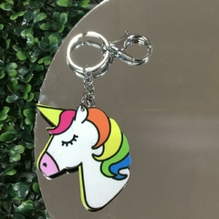 LLAVERO UNICORNIO BLANCO GRANDE (7CM) LLAV267 - comprar online