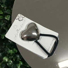 COLITA CON APLIQUE METAL PLATEADO CORAZON COL7004 - comprar online