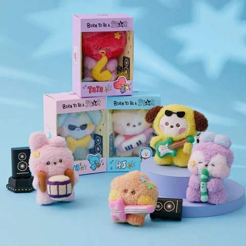 BT21 OFFICIAL GOODS PLUSH MININI BAND - buy online