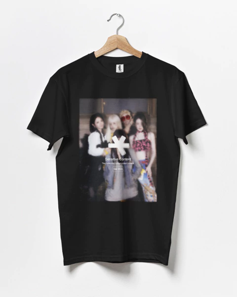T-SHIRT I-DLE "SENSITIVE CONTENT" - buy online
