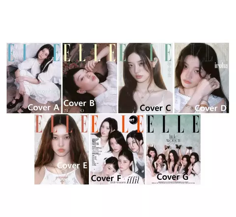 ILLIT - ELLE MAGAZINE KOREA SEPTEMBER 2025 - comprar online