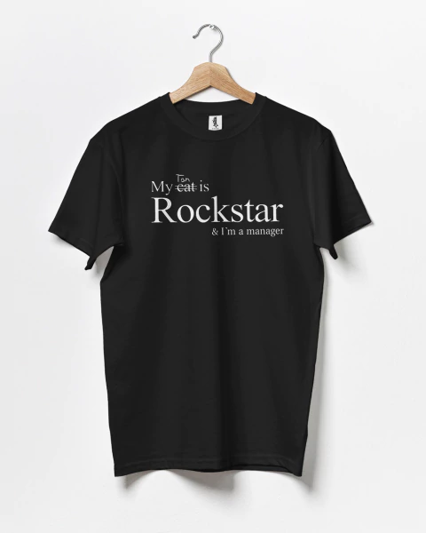 T-SHIRT V MY TAN IS A ROCKSTAR & I'M A MANAGER - comprar online