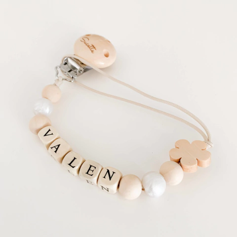 Porta chupete Personalizado - Perla