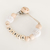 Porta chupete Personalizado - Crochet blanco