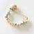Porta chupete Personalizado - Flores en jade