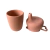 Vaso + Pico de aprendizaje - Nude Rosado