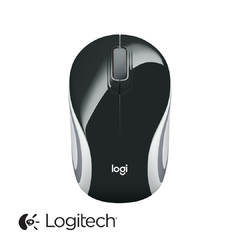 MOUSE MINI INALAMBRICO LOGITECH M187 (NEGRO)