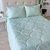 Cover Quilt Queen 4 Estaciones 3D Verde Agua 230 x 250